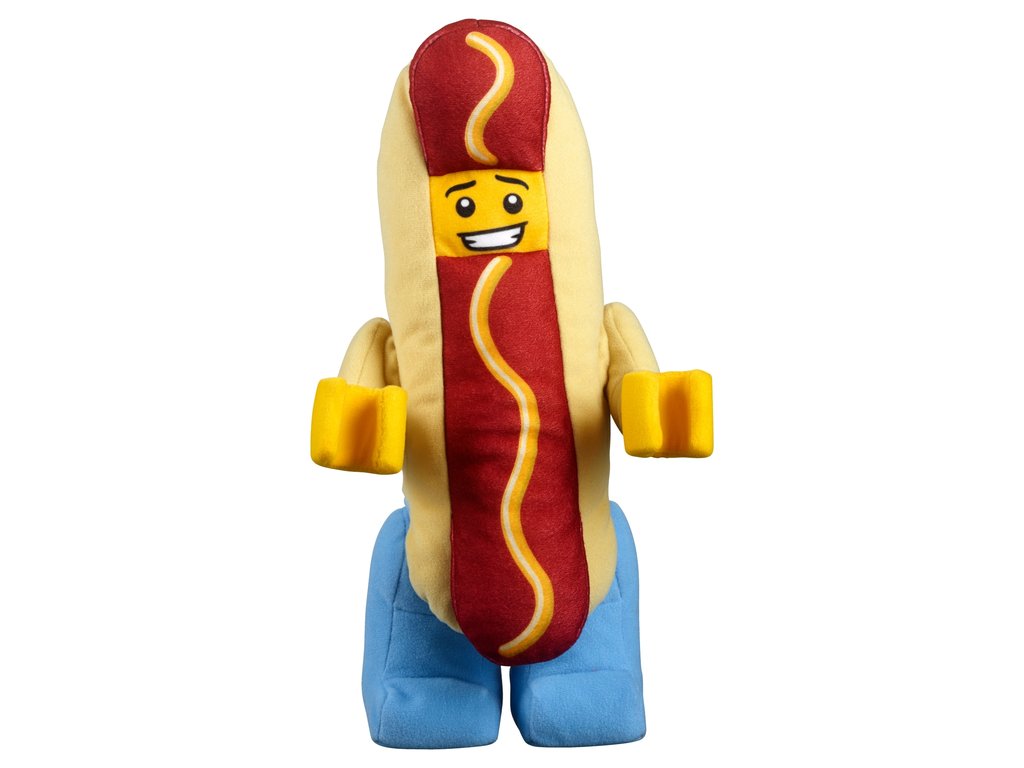LEGO Hot Dog Guy Minifigure Plush