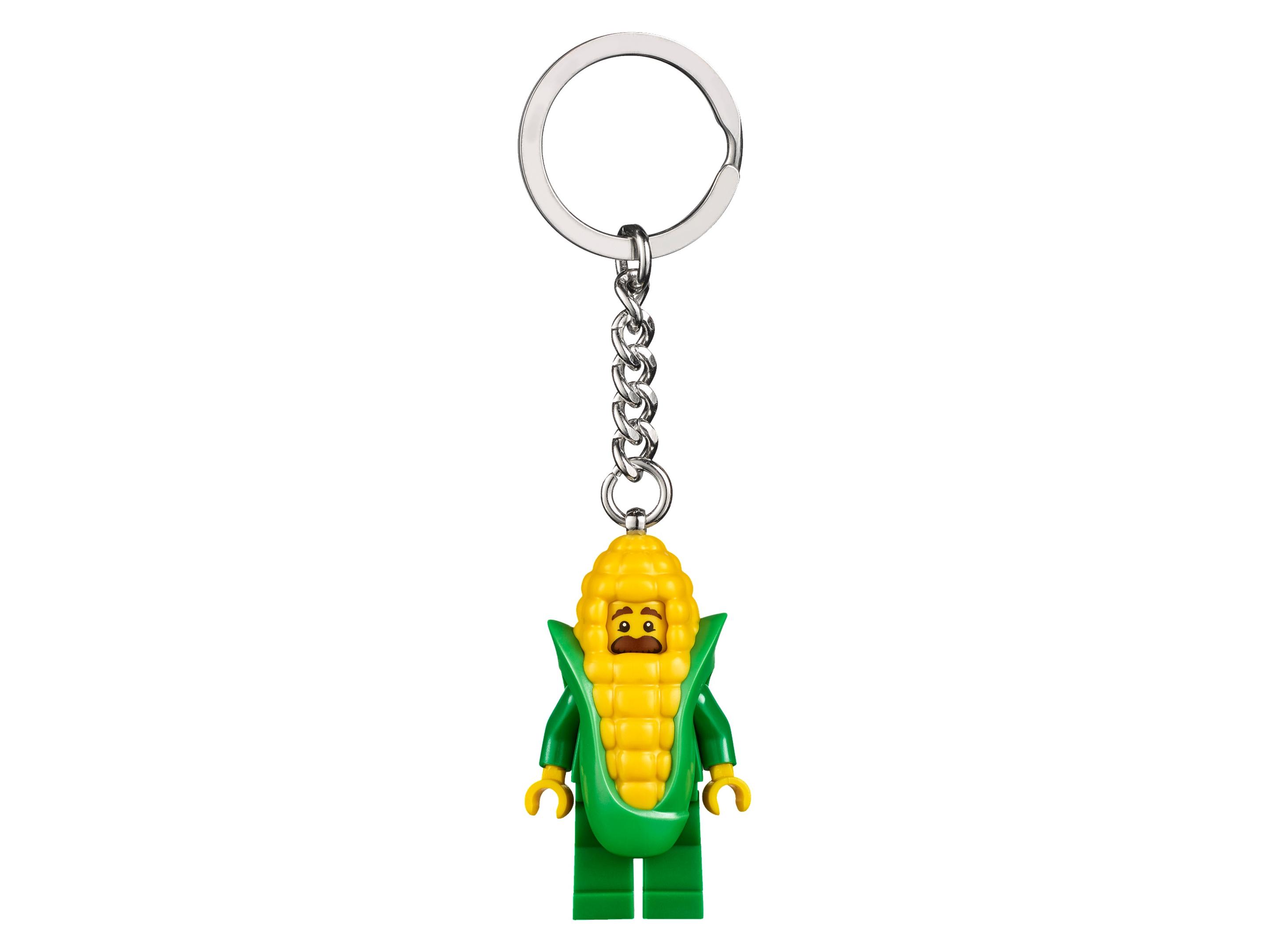 LEGO Corn Cob Guy Key Chain