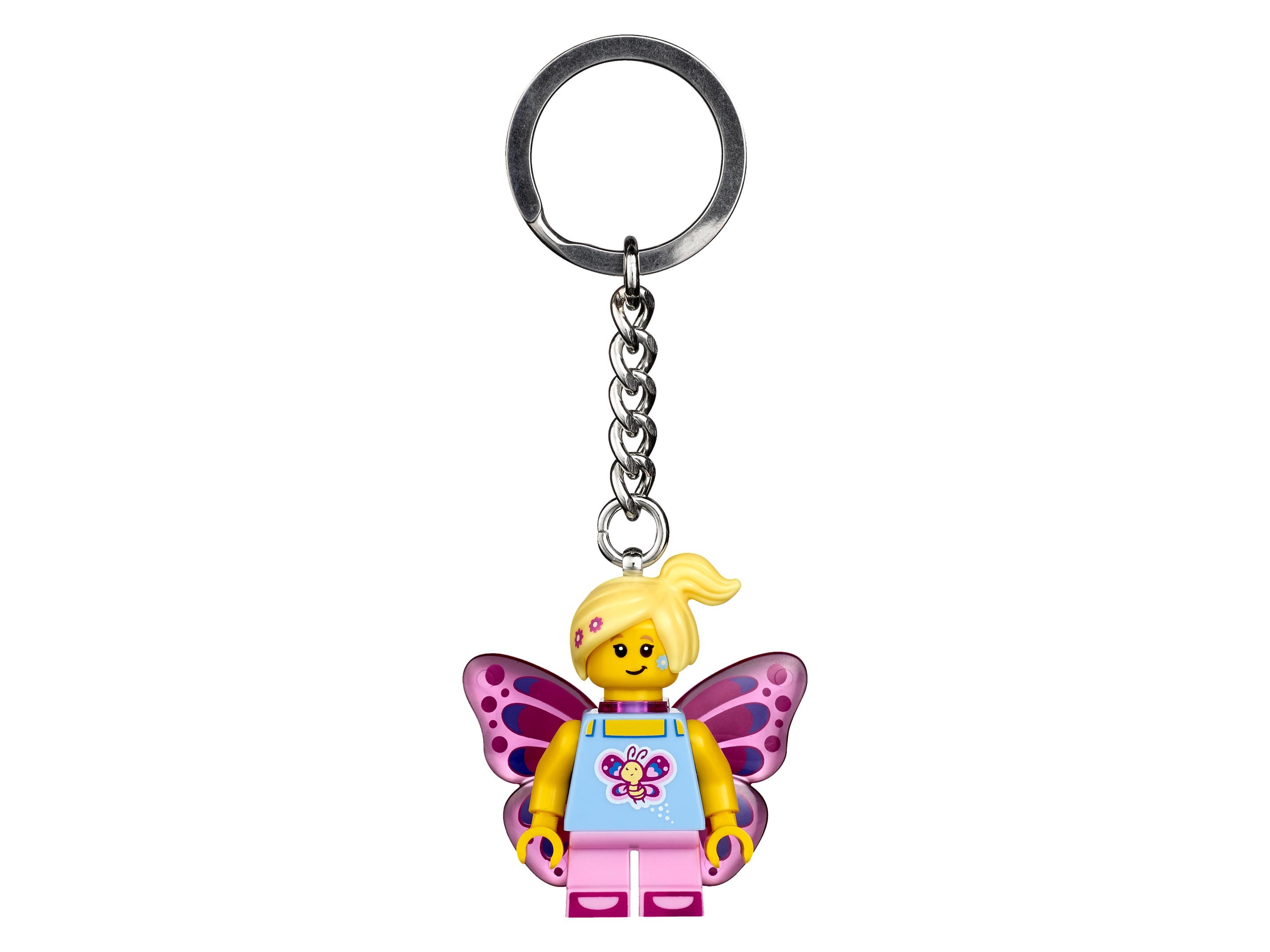 LEGO Butterfly Girl Key Chain