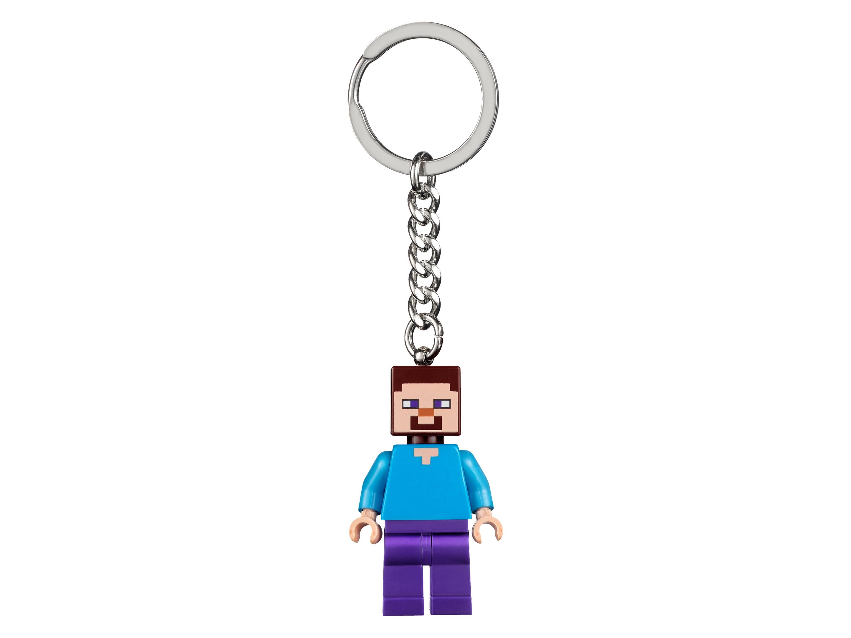 LEGO Steve Key Chain