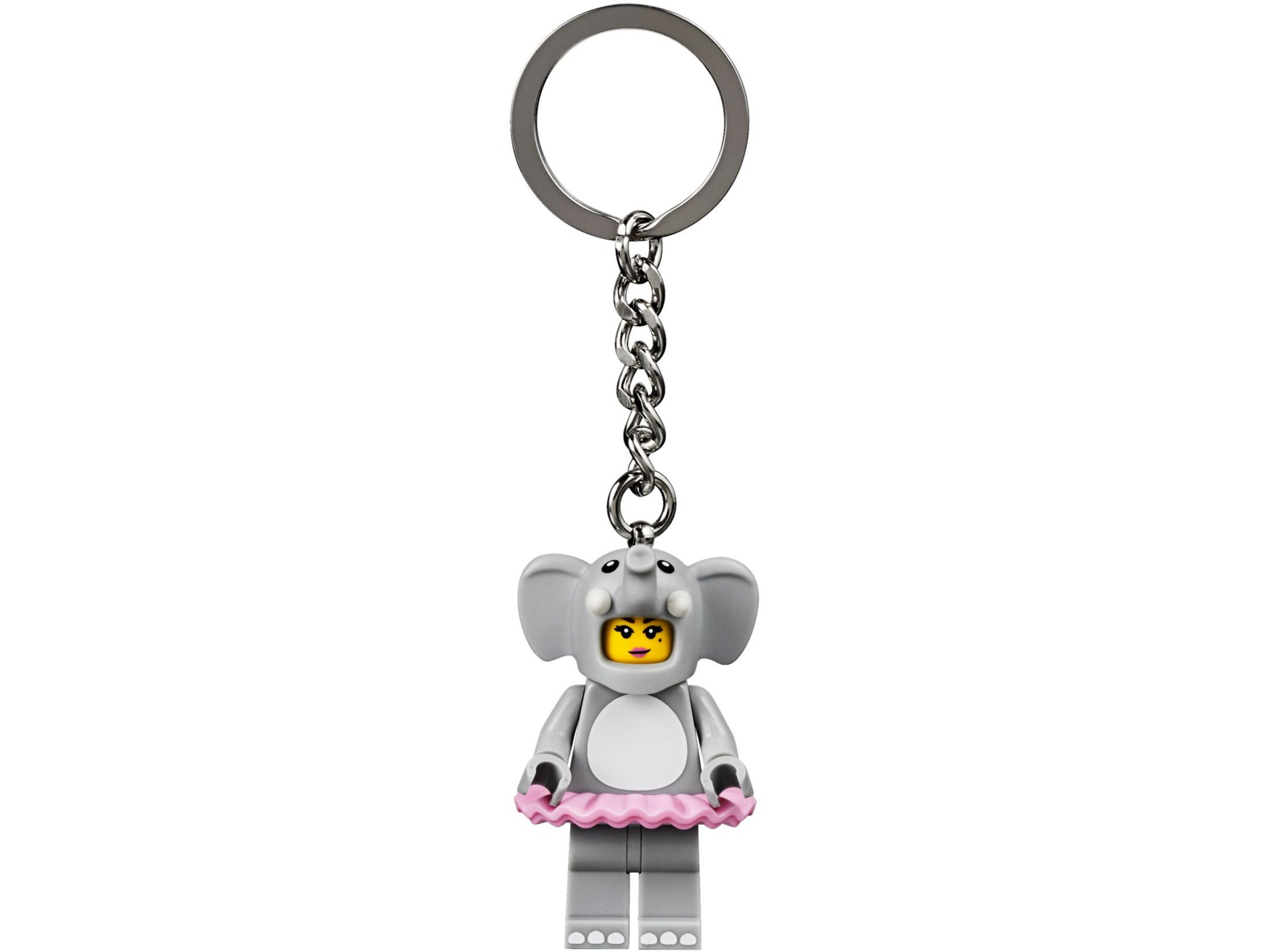 LEGO Elephant Girl Key Chain