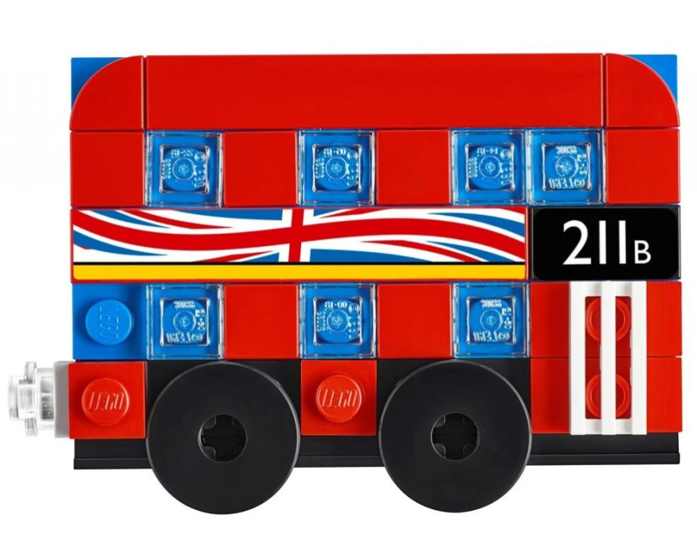 Main image of LEGO London Bus Magnet (853914-1)