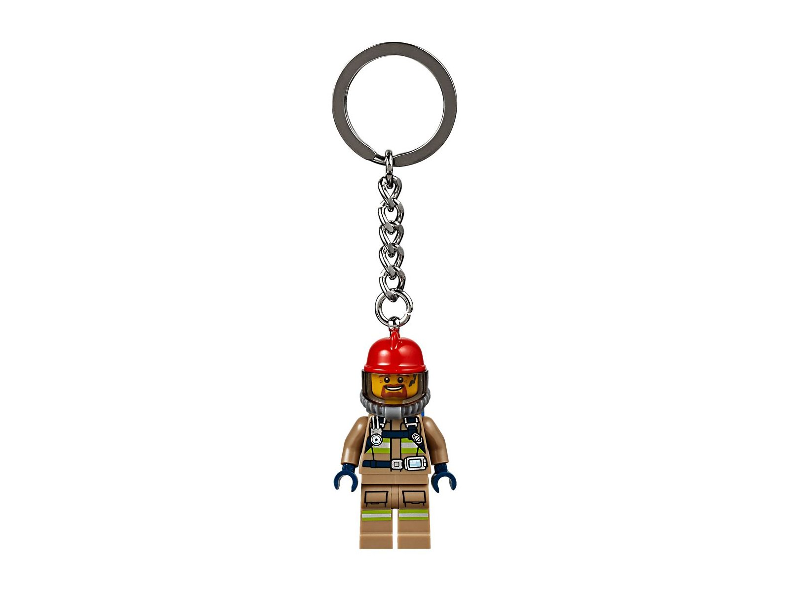 LEGO Firefighter Key Chain