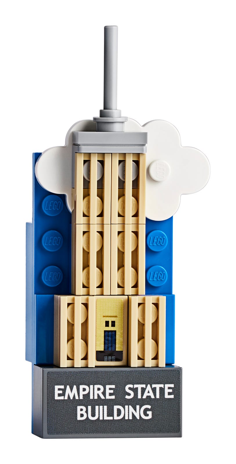 Main image of LEGO Empire State Building Magnet Build (854030-1)