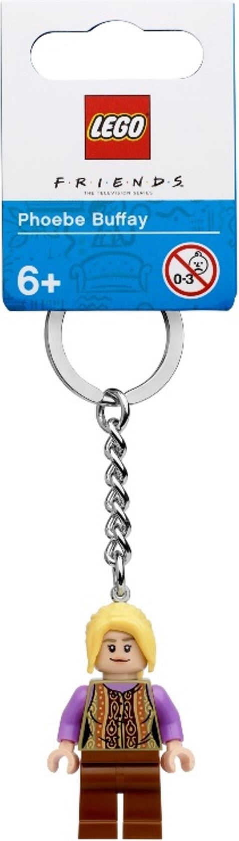 LEGO Phoebe Buffay Key Chain
