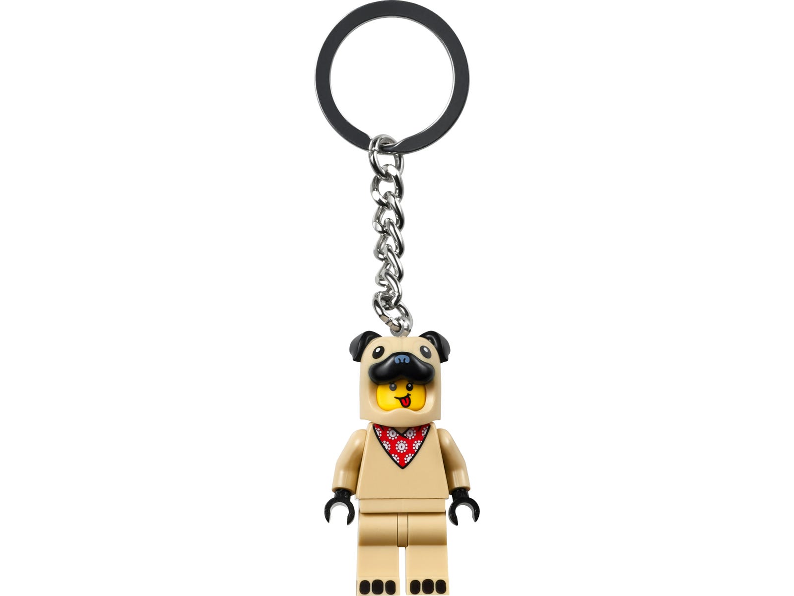 LEGO French Bulldog Guy Key Chain