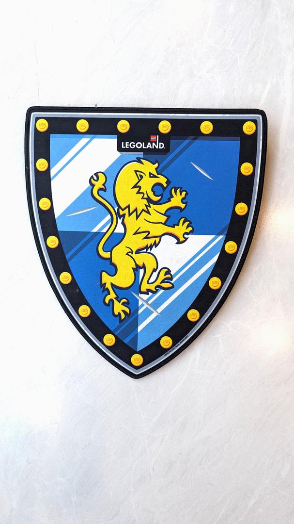 Legoland Yellow Lion Shield