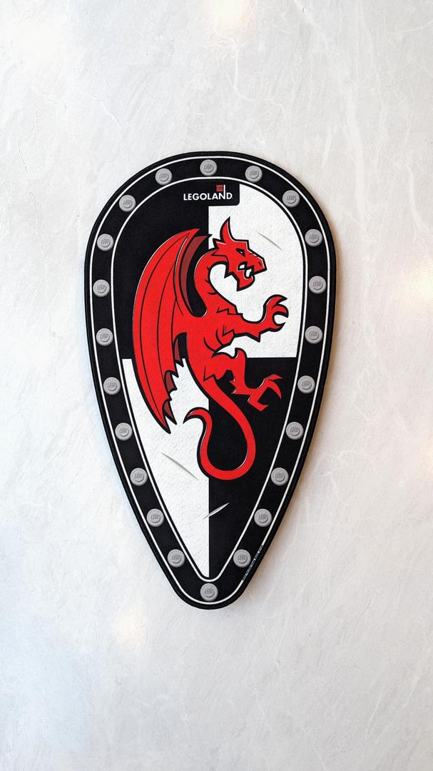 LEGO Legoland Red Dragon Shield
