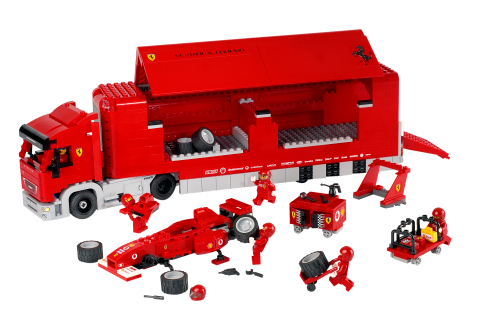 Main image of LEGO Scuderia Ferrari Truck (8654-1)