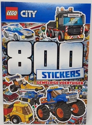 Main image of LEGO City: 800 Stickers Geweldige Voertuigen (8710823005749-1)