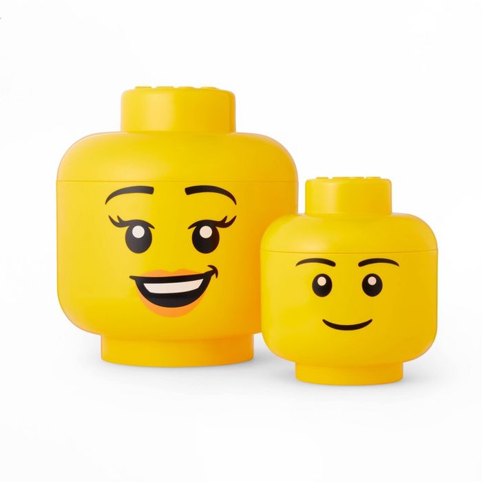 LEGO Storage Head Combo (Happy)