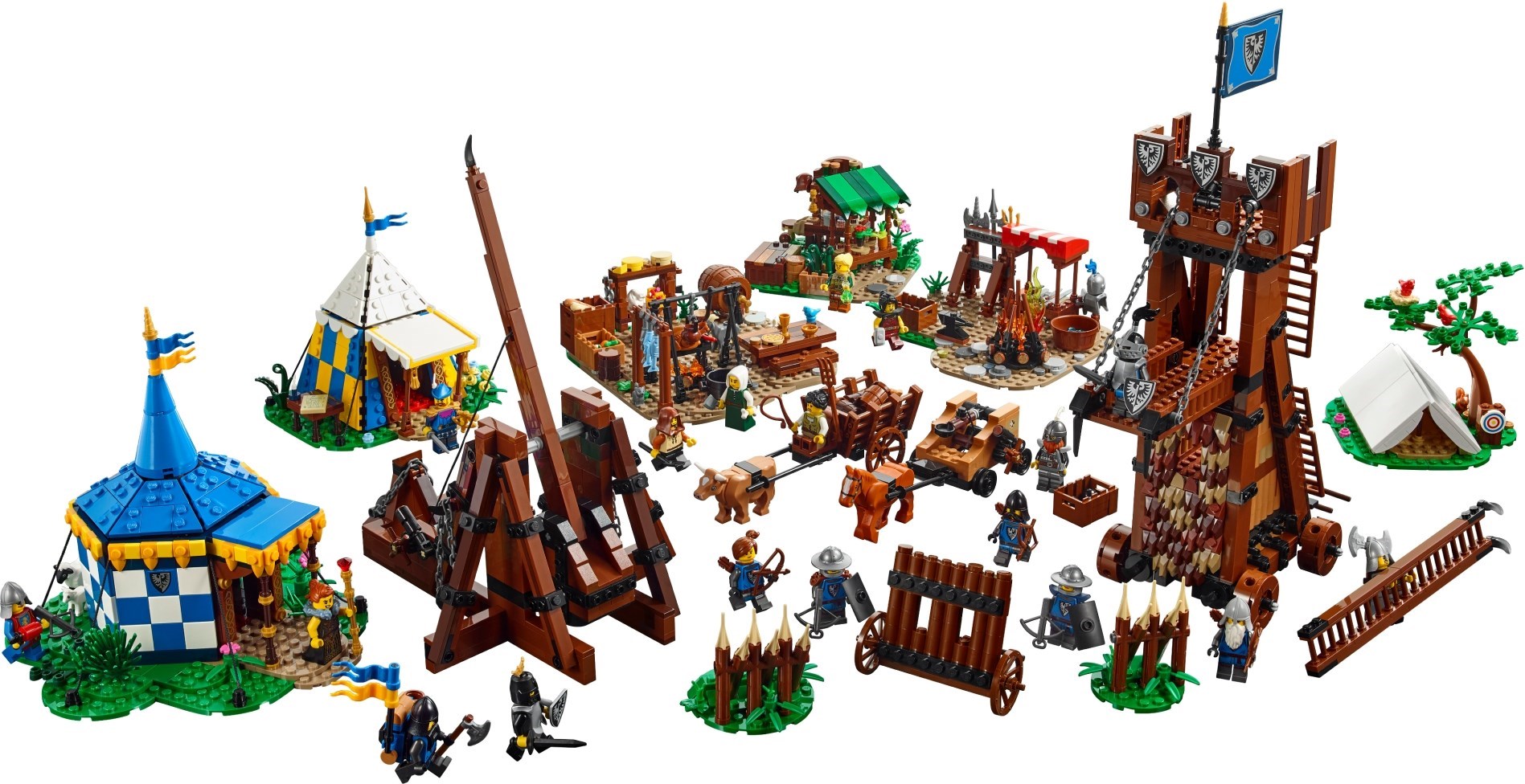 LEGO Siege Encampment