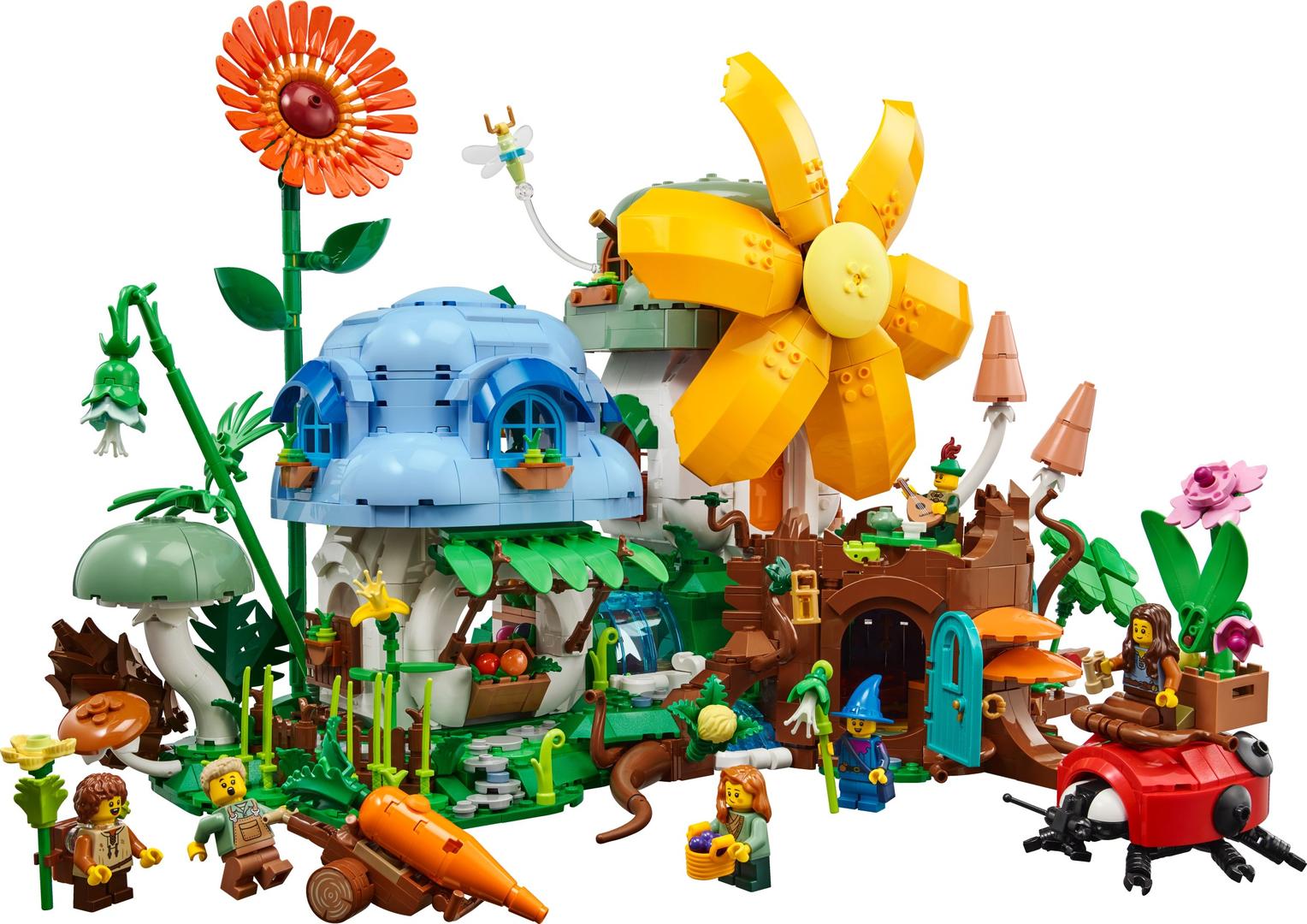 LEGO Mushroom Village