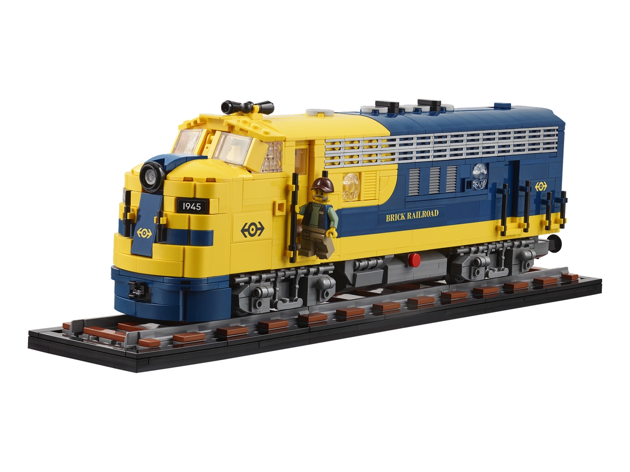 LEGO set 910066-1 Brick Railroad Locomotive - Image 1