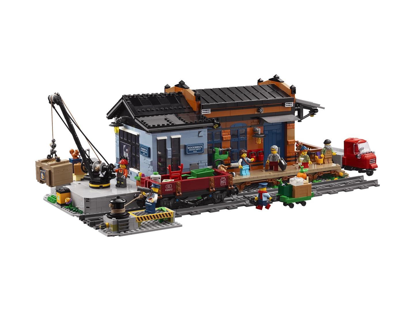 LEGO 910072 Woodbrick Freight Depot box