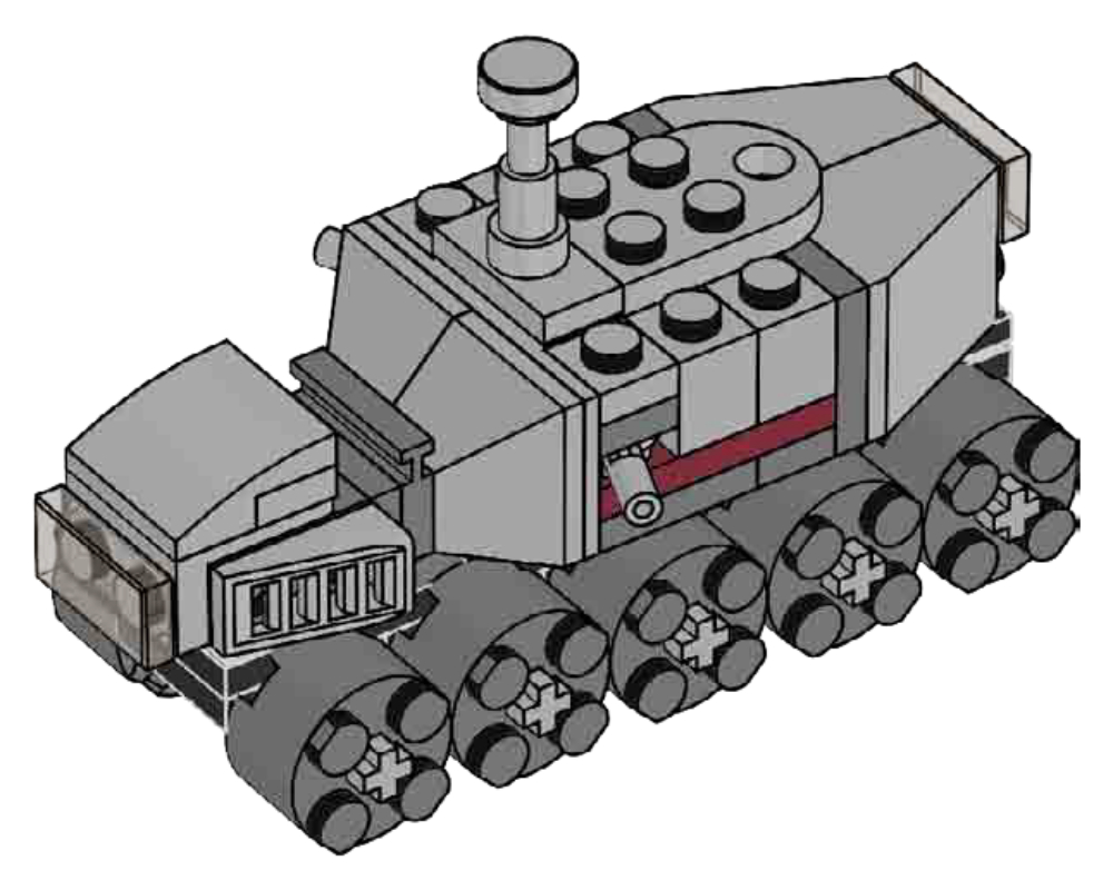 LEGO Clone Turbo Tank