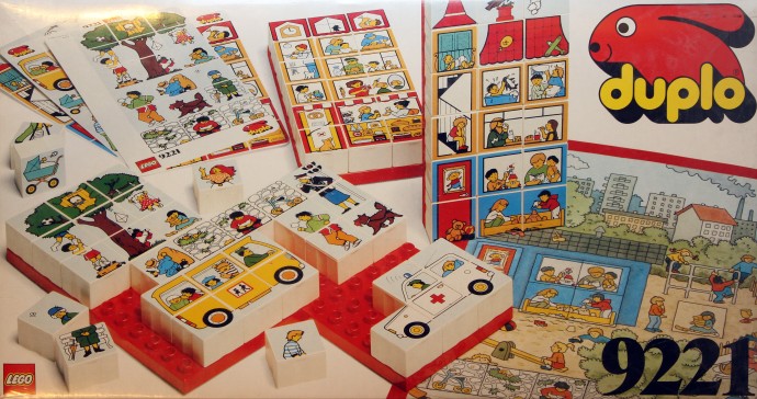 LEGO Mosaic Set - Town Scene