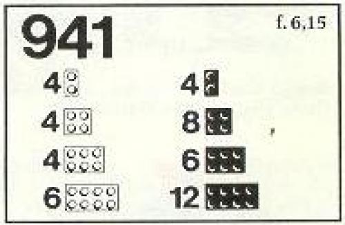 LEGO Black and Clear Bricks