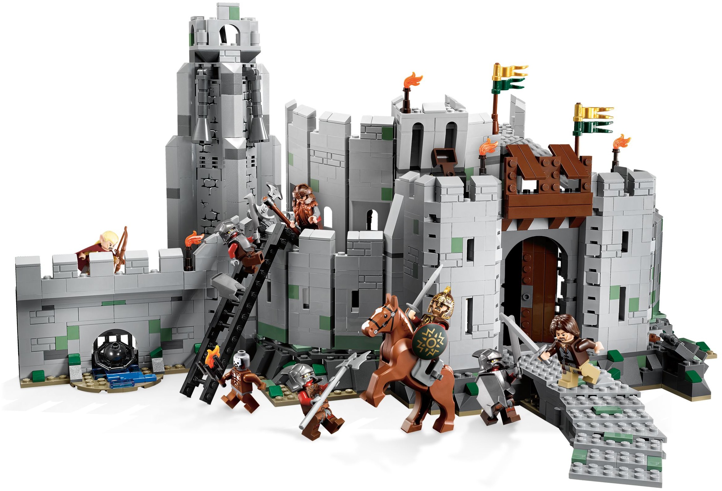 Main image of LEGO The Battle of Helm's Deep (9474-1)