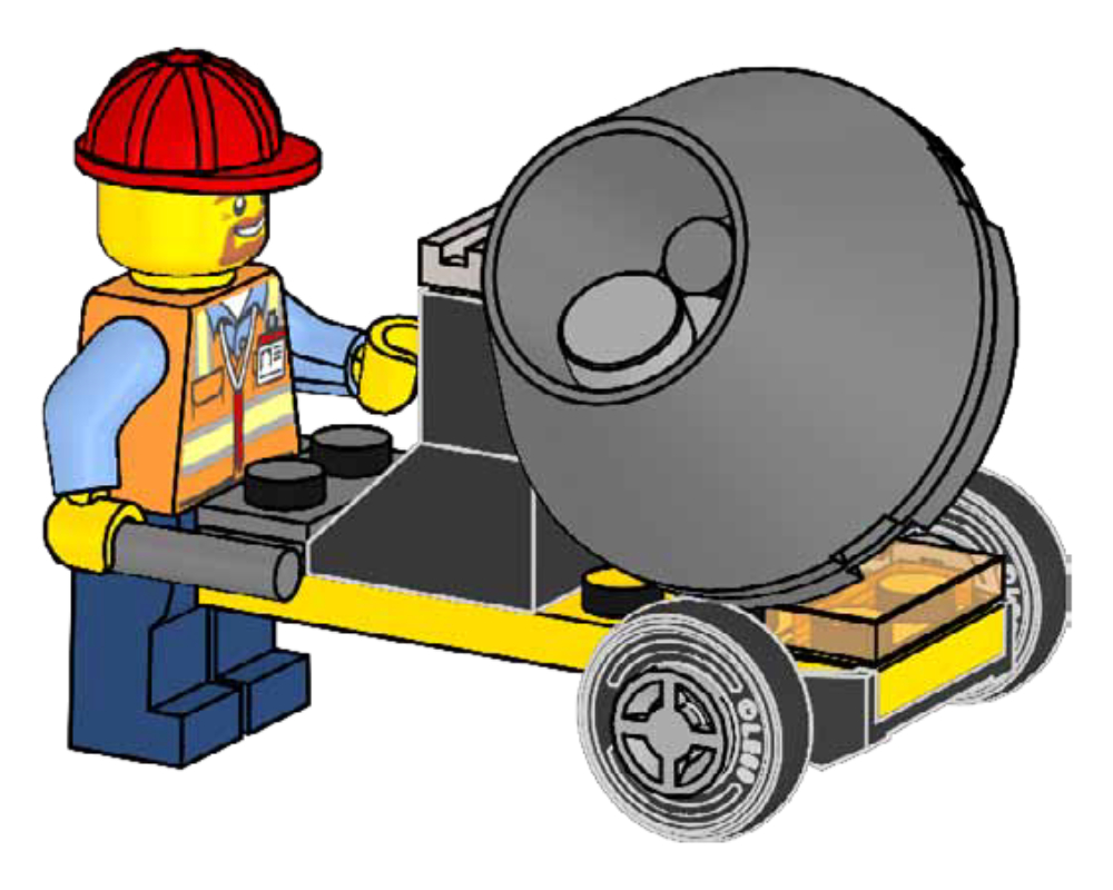 Main image of LEGO Cement-Mixer (952403-1)