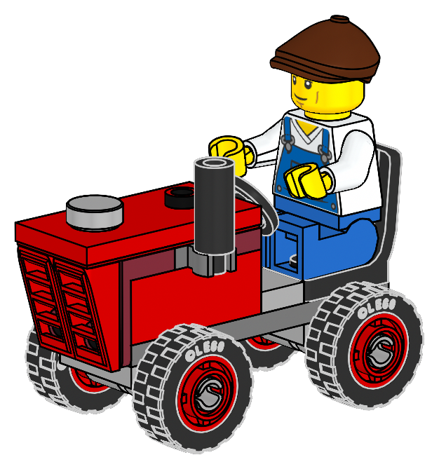 LEGO Tractor