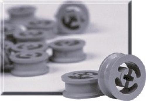 LEGO Hubs Gray (Pack of 50)
