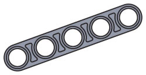 Main image of LEGO Small Half Beam (Pack of 100) (970043-1)