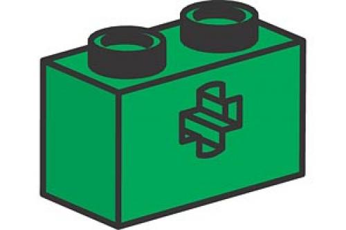 LEGO Bricks with Cross (axle) Holes (Pack of 50)