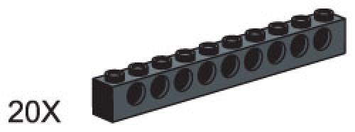 LEGO 1 x 10 Beams