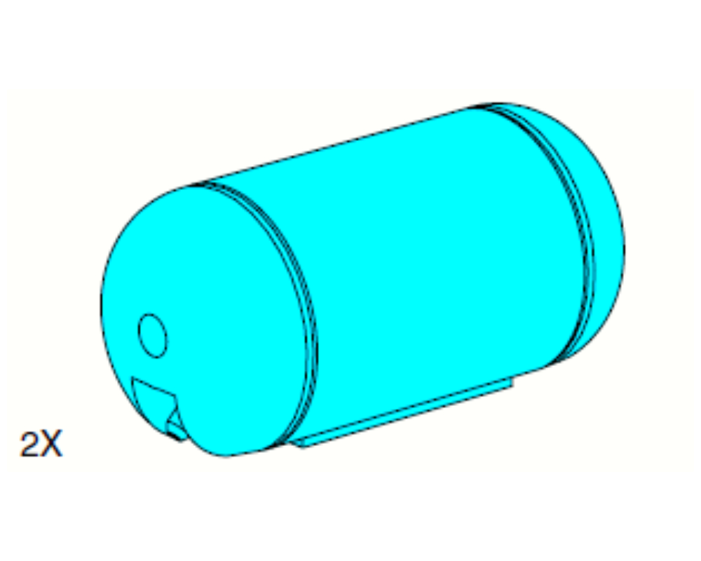 LEGO Air Storage Tanks