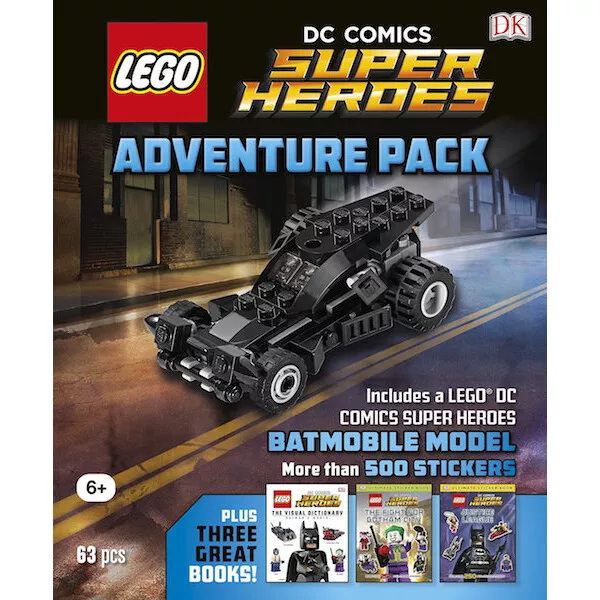 LEGO Książki - DC Comics Super Heroes: Adventure Pack
