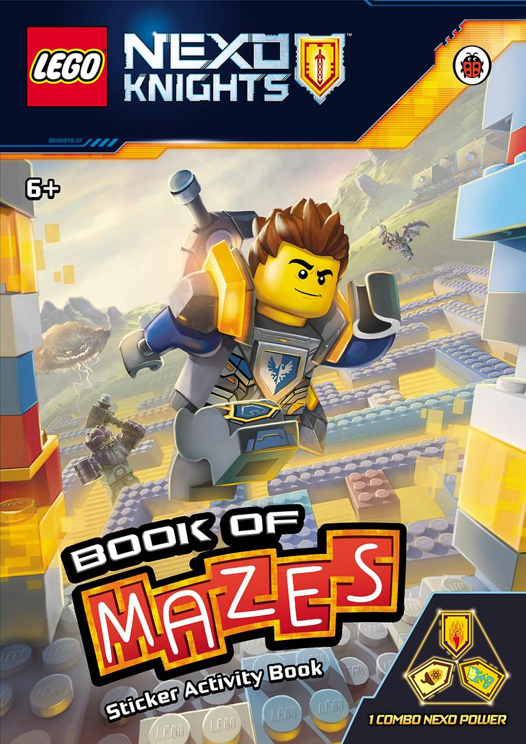LEGO Nexo Knights: Book of Mazes: Sticker Activity Book