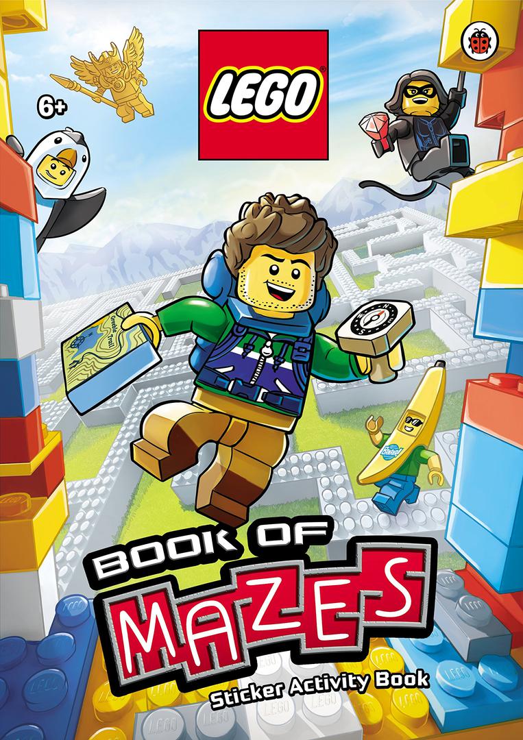 LEGO Book of Mazes: Sticker Activity Book