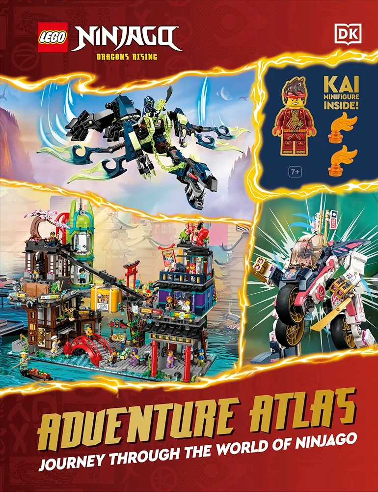 LEGO Książki - Ninjago: Dragons Rising: Adventure Atlas: Journey Through the World of Ninjago