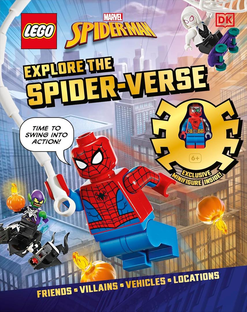 LEGO Książki - Marvel Spider-Man: Explore the Spider-Verse