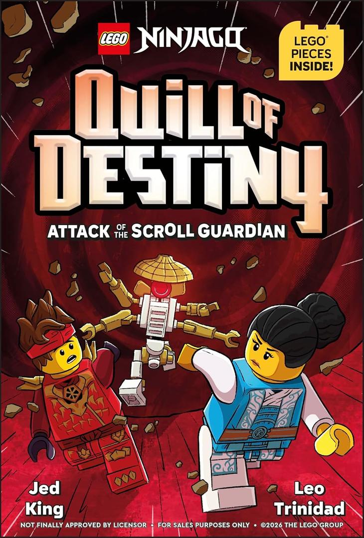 LEGO 9780241786161 Ninjago: Quill of Destiny: Attack of the Scroll Guardian