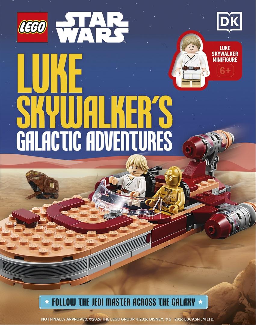 LEGO 9780241816516 Star Wars: Luke Skywalker's Galactic Adventures