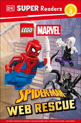 LEGO set 9780241836712-1 DK Super Readers Level 2: Marvel Super Heroes: Spider-Man Web Rescue - Image 1
