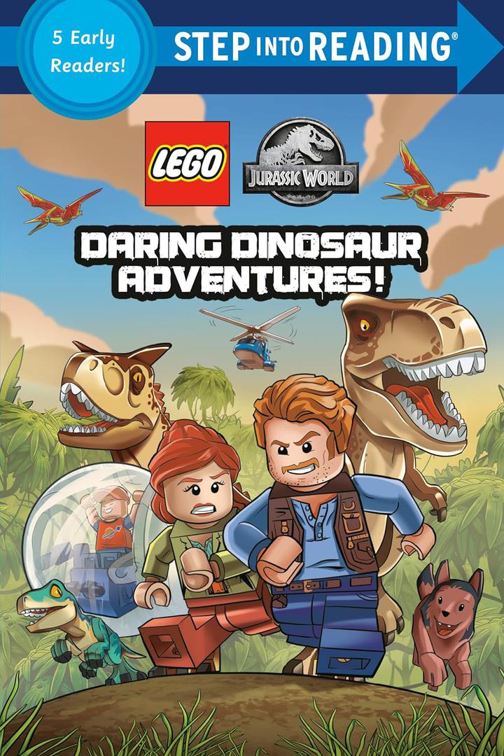 Main image of LEGO Jurassic World: Daring Dinosaur Adventure (9780593381847-1)