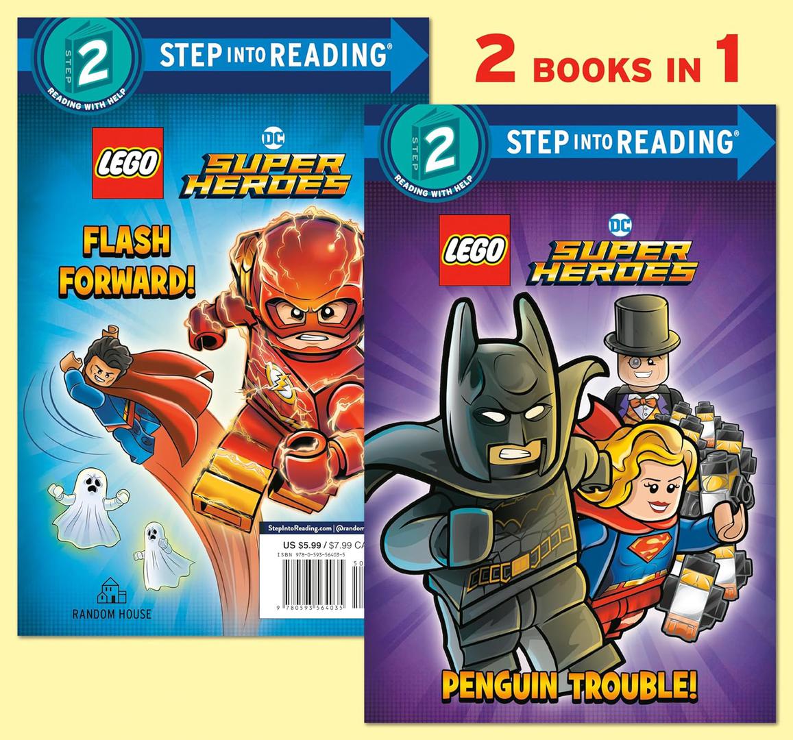 Main image of LEGO DC Comics Super Heroes: Penguin Trouble/Flash Forward (9780593564035-1)