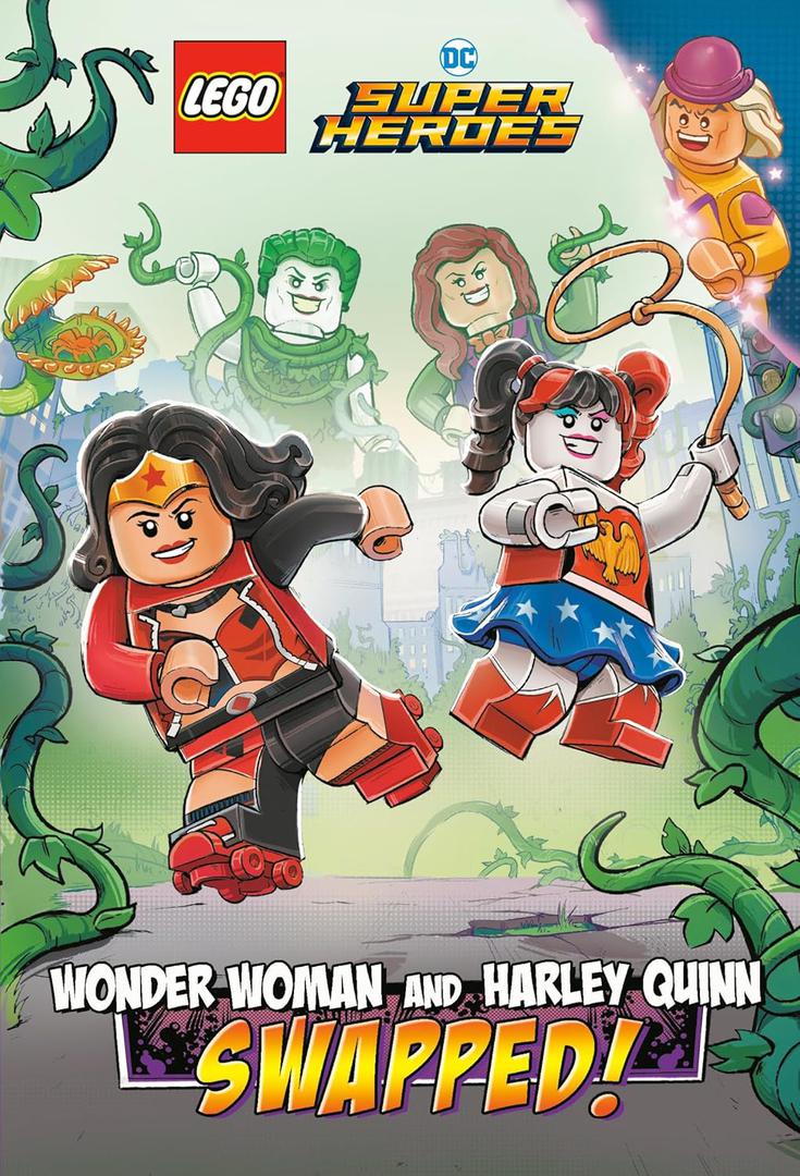 Main image of LEGO DC Comics Super Heroes: Wonder Woman and Harley Quinn Swapped! (9780593570937-1)