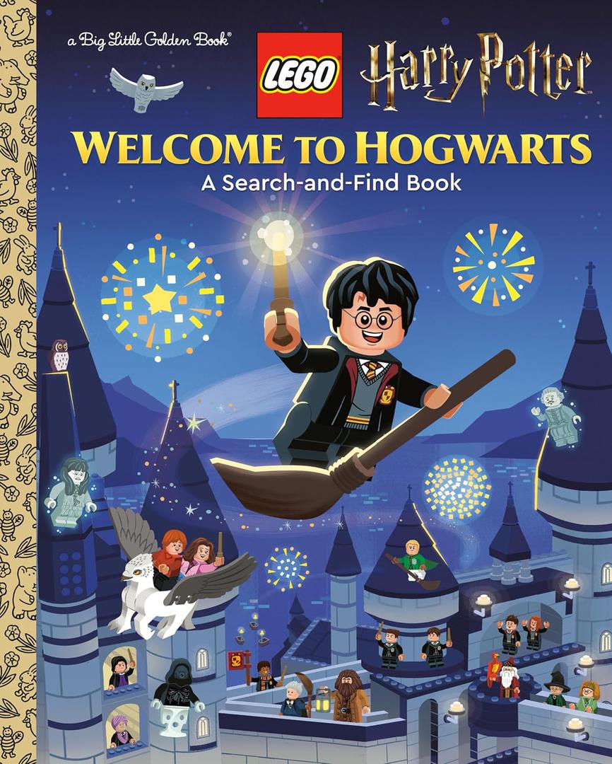 Main image of LEGO Harry Potter: Welcome to Hogwarts: A Search-and-Find Book (9780593704523-1)