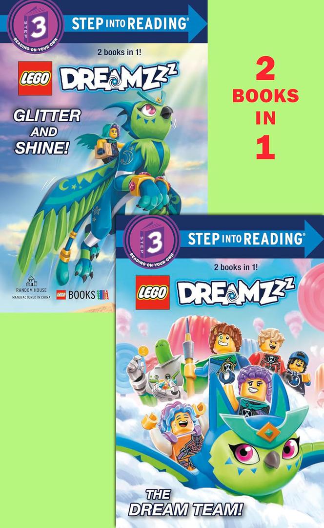 Main image of LEGO Dreamzzz: The Dream Team!/Glitter and Shine! (9780593896600-1)