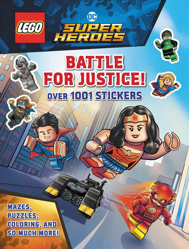 LEGO DC Comics Super Heroes: Battle for Justice: Over 1001 Stickers