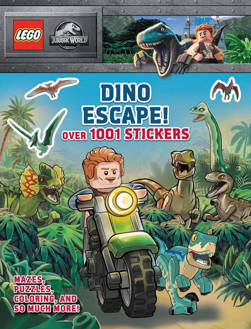 LEGO Jurassic World: Dino Escape: Over 1001 Stickers