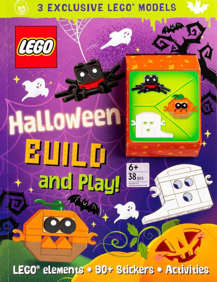 LEGO Książki - Build and Play! Halloween