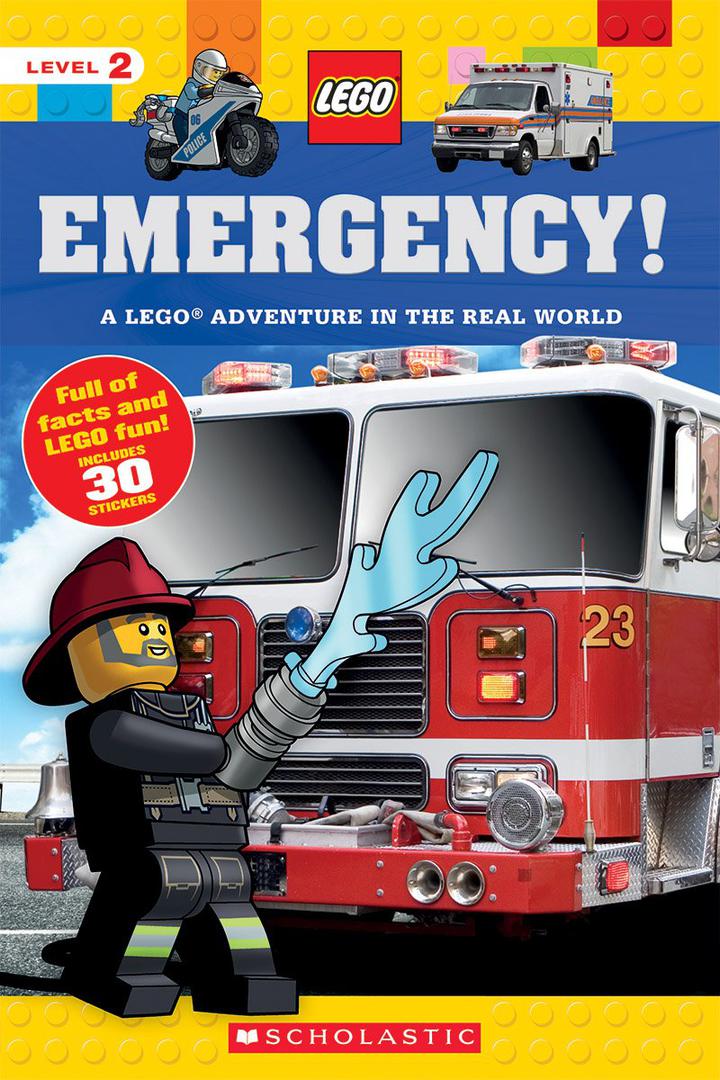 Main image of LEGO Emergency!: A LEGO Adventure in the Real World (9781338149142-1)