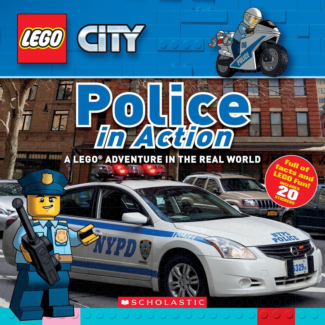 LEGO Książki - City: Police in Action: A LEGO Adventure in the Real World