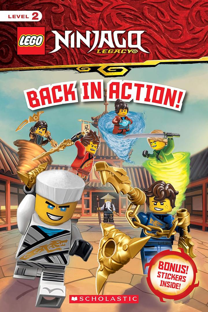 Main image of LEGO Ninjago: Back in Action (9781338582833-1)