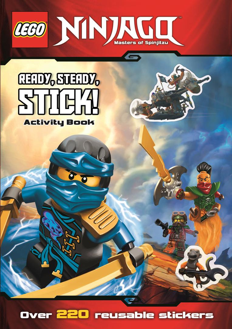 LEGO Książki - Ninjago: Ready, Steady, Stick: Activity Book